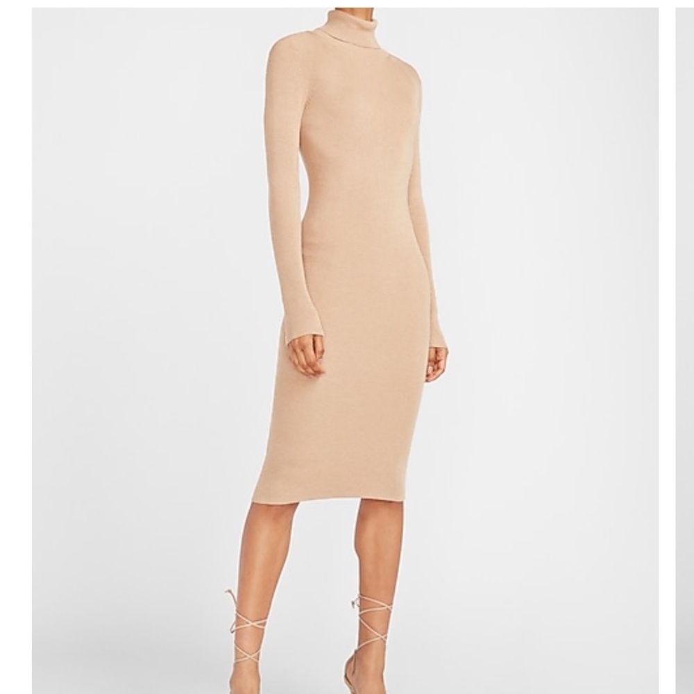 Express midi sweater dress